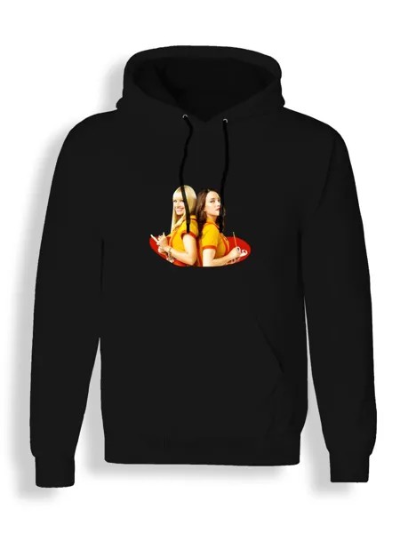 Худи унисекс СувенирShop Две девицы на мели/Сериал 10 черное XL
