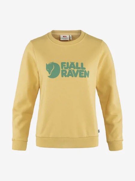 Свитшот женский Fjallraven Logo, Желтый