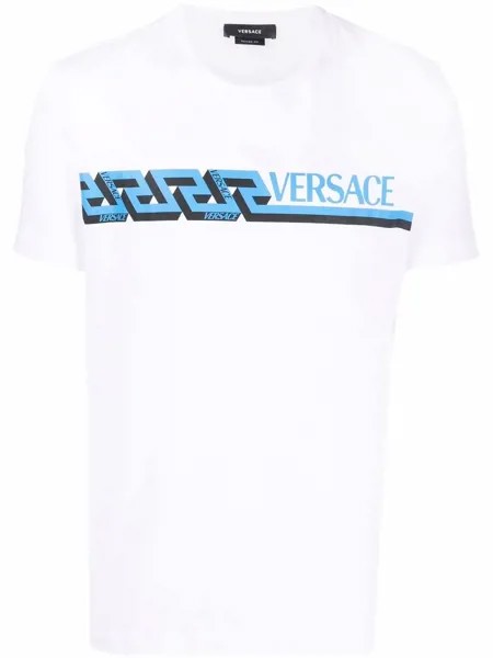 Versace футболка с логотипом