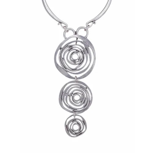 Колье OTOKODESIGN, серебристый