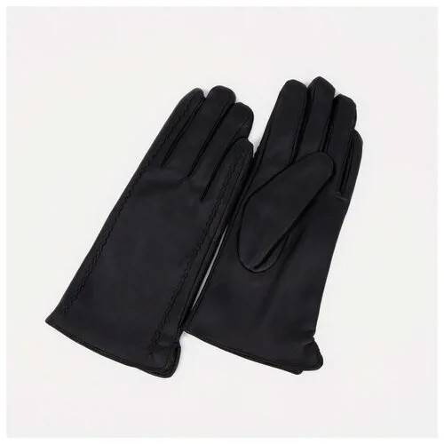 Перчатки Сима-ленд демисезонные, подкладка, размер 24, черный