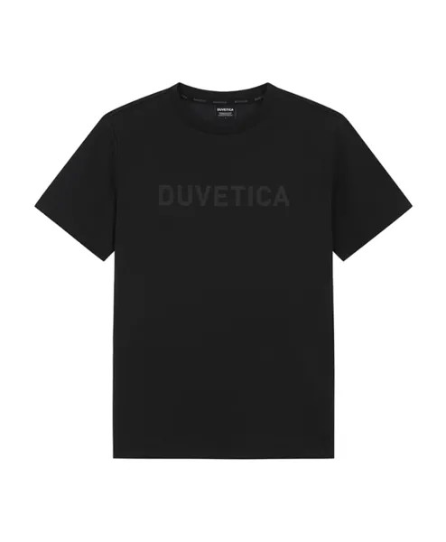 Футболка из джерси с логотипом Duvetica, черный