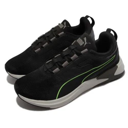 Мужская спортивная обувь Puma Disperse XT Black Green Grey Cross Training Gym 193728-17