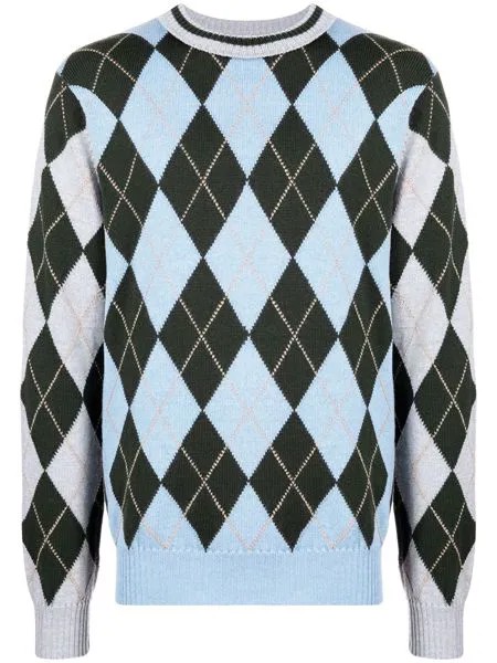 Pringle of Scotland argyle knit jumper