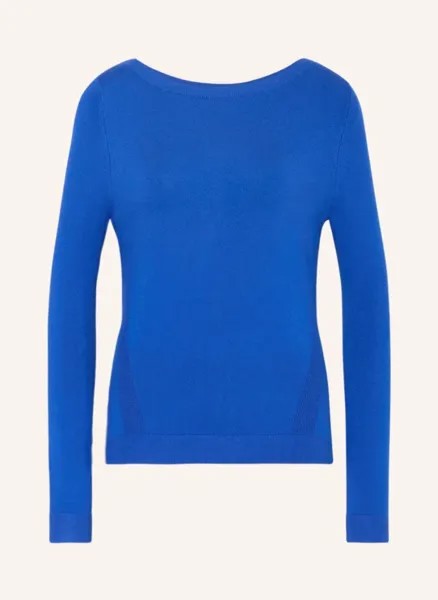 Пуловер Comma, синий