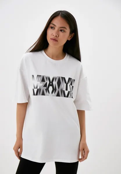 Футболка женская ZAVI oversize белая 46-48 RU