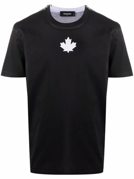 Dsquared2 футболка с принтом Maple Leaf