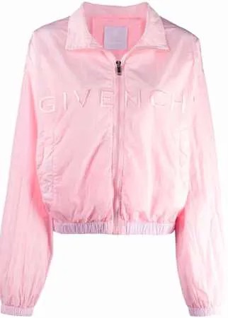 Givenchy спортивная куртка с вышитым логотипом