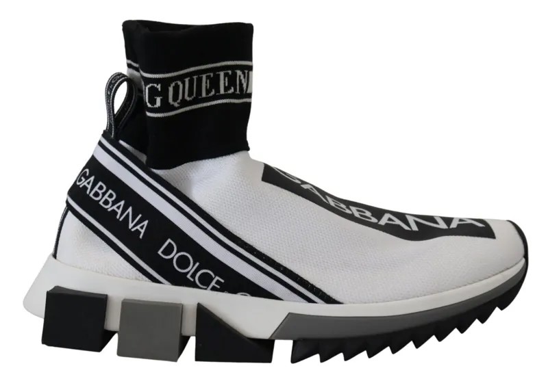 DOLCE - GABBANA Обувь Белые Черные Носки Sorrento Кроссовки EU36 / US5,5 900usd