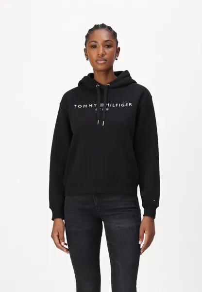Свитер LOGO HOODIE Tommy Hilfiger, черный