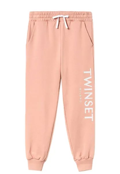 Спортивные брюки женские TWINSET 132180 розовые XS