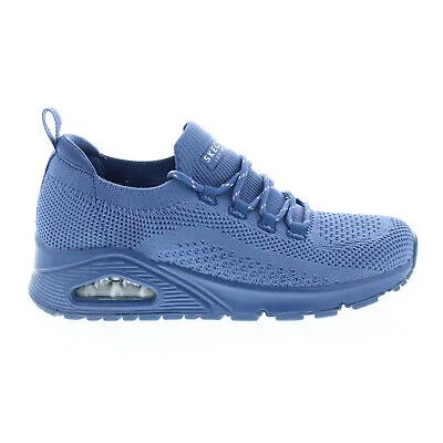 Skechers Uno Everywear 177102 Женские синие кроссовки на шнуровке Lifestyle Обувь 6.5