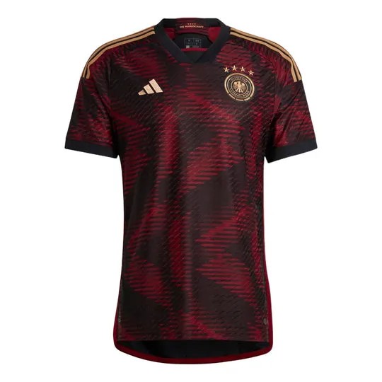 Спортивная футболка Adidas Germany 2022-2023 World Cup Away Authenic Jersey HF1695, черный