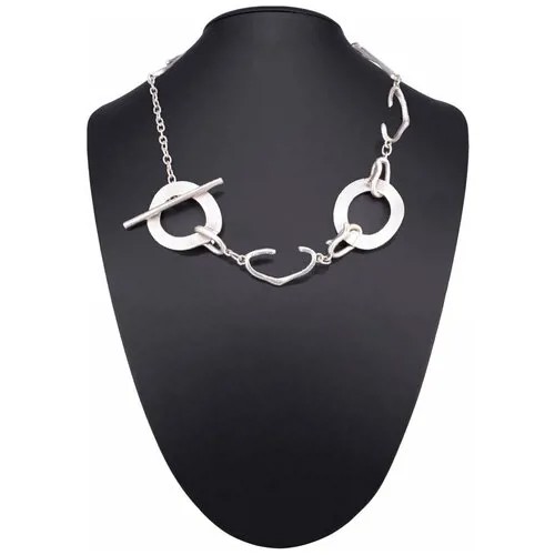 Колье OTOKODESIGN, серебристый