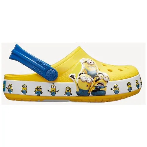 Сандалии детские Crocs CrocsFL Minions Multi Clg K Yellow (US:C9)