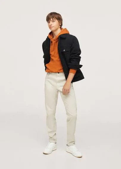Брюки regular-fit из хлопка - Sergi