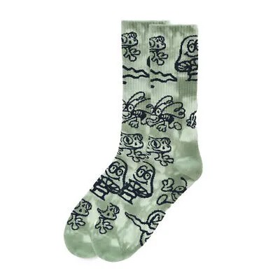 Носки Vans Peace Of Mind Crew Sock (зеленый цвет селадон) Носки с рисунком