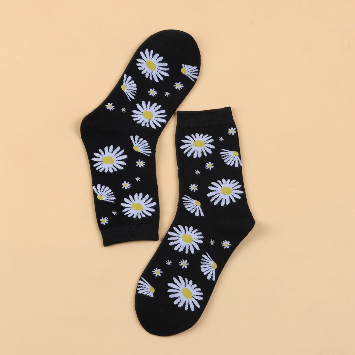 Мужские носки с цветочным принтом