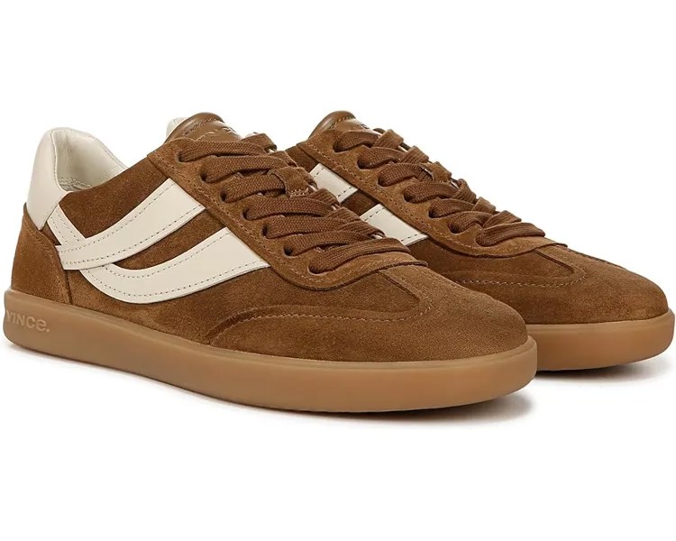 Кроссовки Vince Oasis-W Oxfords, цвет Elm Wood Brown Suede