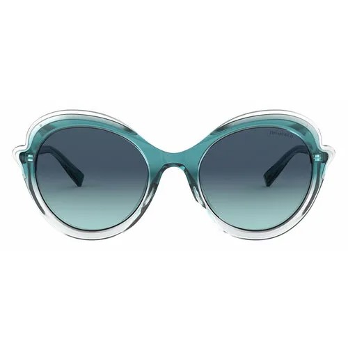 Солнцезащитные очки Tiffany TIFFANY & CO TF 4155 82239S TF 4155 82239S, голубой