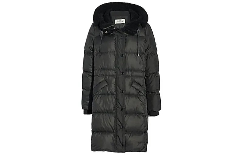 COACH Женский пуховик, цвет Black