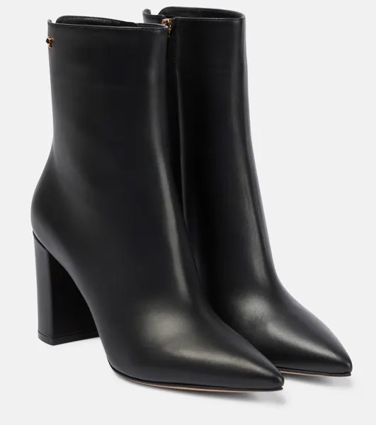 Кожаные ботильоны Piper 85 Gianvito Rossi, черный