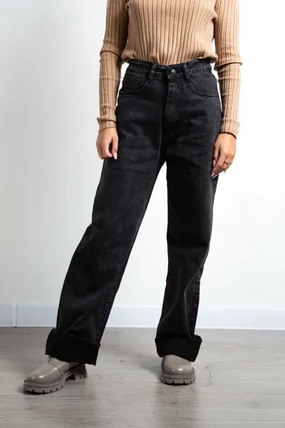 Джинсы женские Denim S-6342 (28, Темно-Серый)