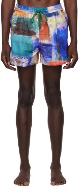 Разноцветные шорты для плавания Paul Smith