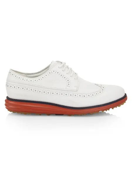 Оригинальные оксфорды Grand Wingtip Cole Haan, белый