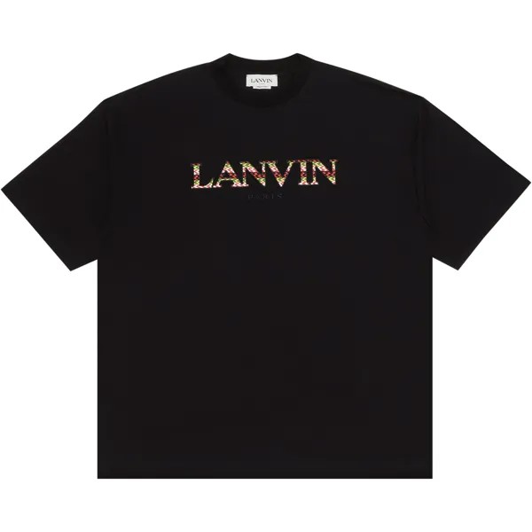 Футболка большого размера Lanvin Curb, черная