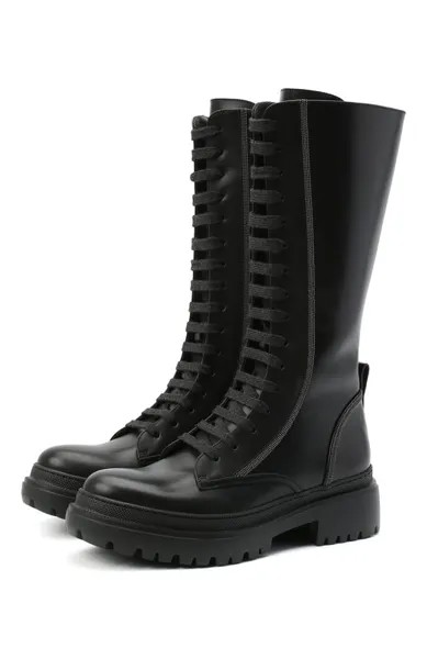 Кожаные ботинки Brunello Cucinelli