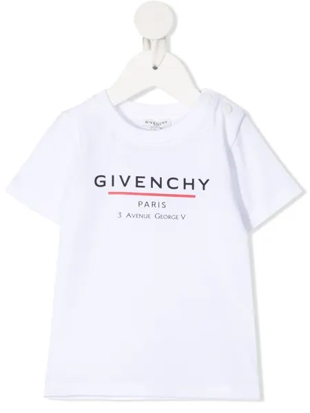 Givenchy Kids футболка с логотипом