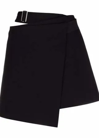 Helmut Lang юбка мини с вырезом