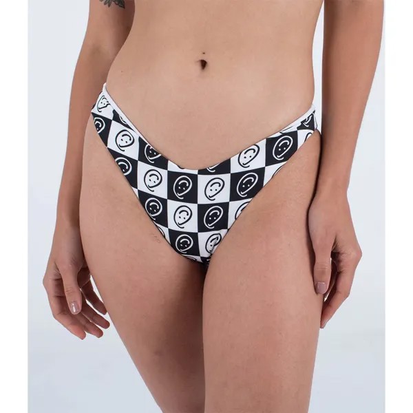 Низ бикини Hurley Smiley Check Rvsb Scoop, Разноцветный