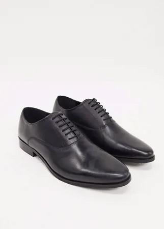 Черные оксфордские туфли River Island-Черный цвет