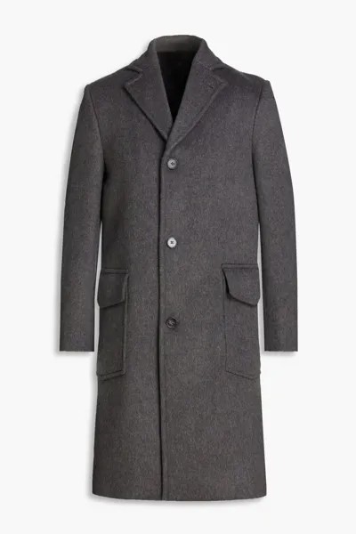Пальто Aymar из ворсованной шерсти Officine Générale, серый
