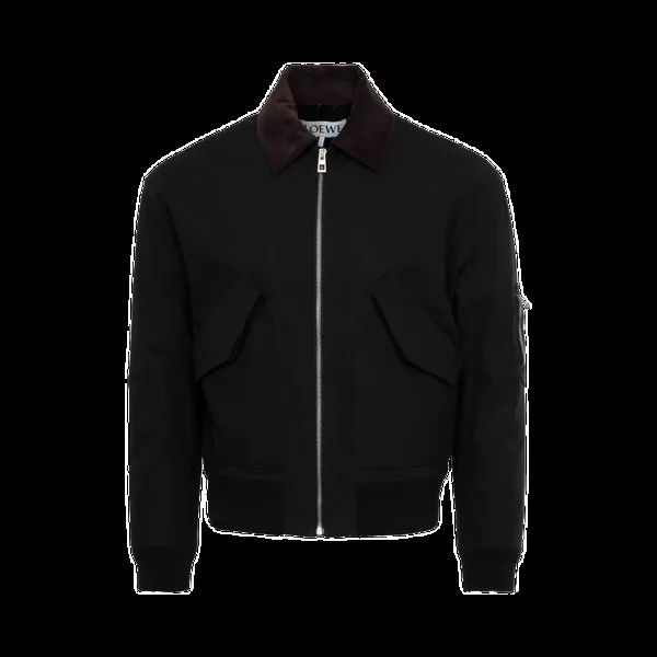 Куртка Loewe Bomber 'Black', черный