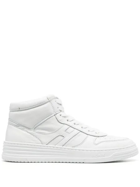 Hogan высокие кроссовки H630 Basket, белый
