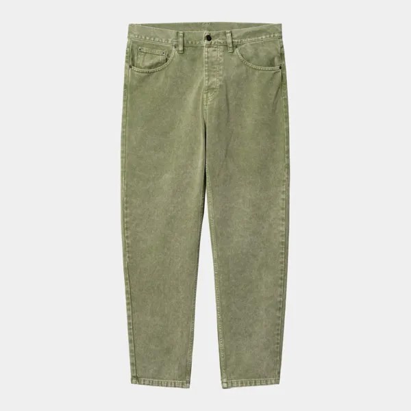 Джинсы CARHARTT WIP Newel Pant Kiwi Worn Washed