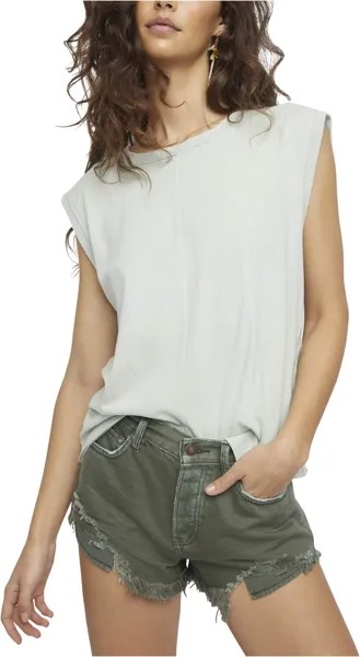 Рубашка Free People Kasee Muscle, цвет Soda Lime