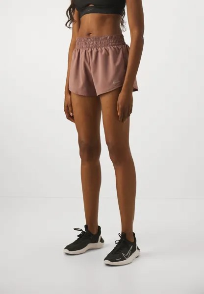 Спортивные шорты ONE SHORT Nike, цвет smokey mauve/silver