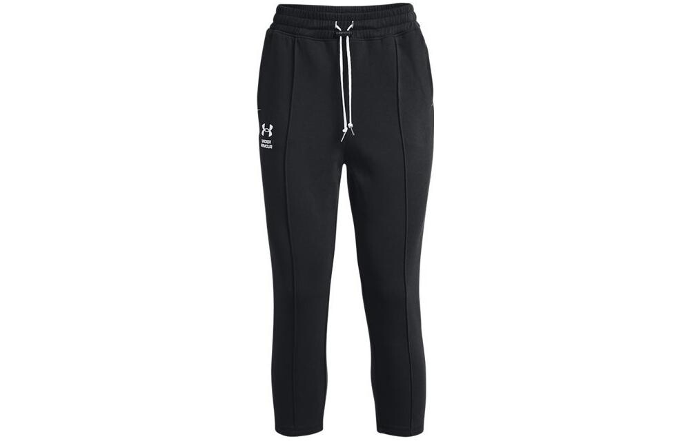 Женские трикотажные спортивные штаны Under Armour, цвет Black