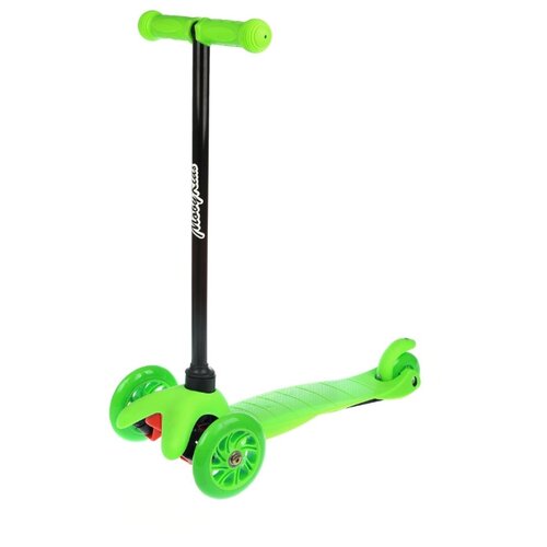 Кикборд Moby Kids Basic 1.0 зеленый/черный