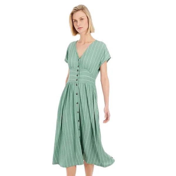 Платье Protest Gilly Short Sleeve Long, зеленый