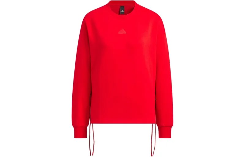 Свитшот женский алый Adidas