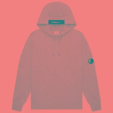 Мужская толстовка C.P. Company Diagonal Raised Fleece Hooded, цвет серый, размер S