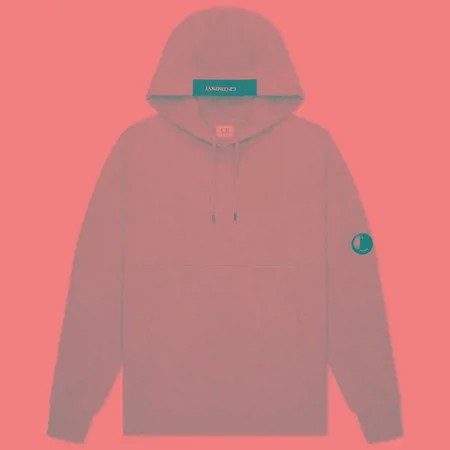 Мужская толстовка C.P. Company Diagonal Raised Fleece Hooded, цвет серый, размер S