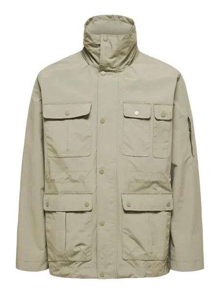 Межсезонная куртка SELECTED HOMME Hoye, светло-зеленый