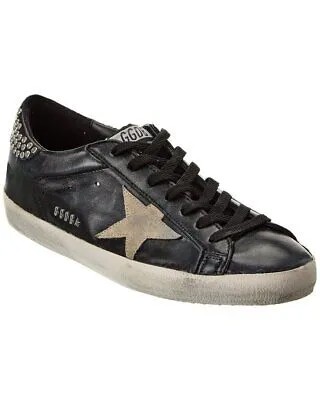 Мужские кожаные кроссовки Golden Goose Superstar