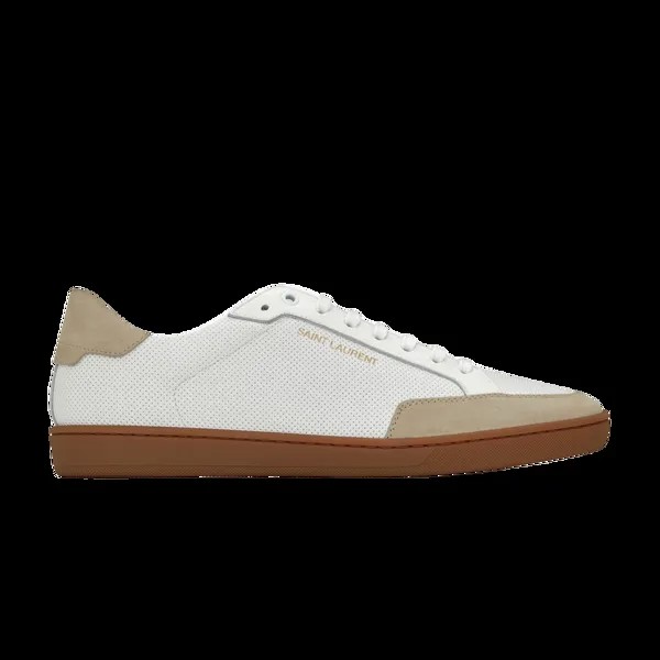 Низкие кроссовки Saint Laurent Court Classic SL-10 Low, белый